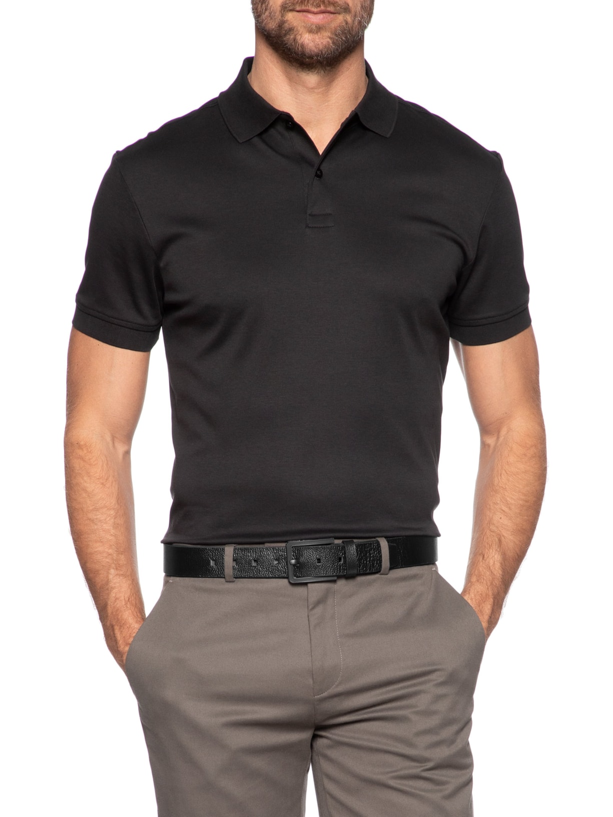 Cinto Masculino Para Viagem Anti Detector De Metais Preto '2 Essential