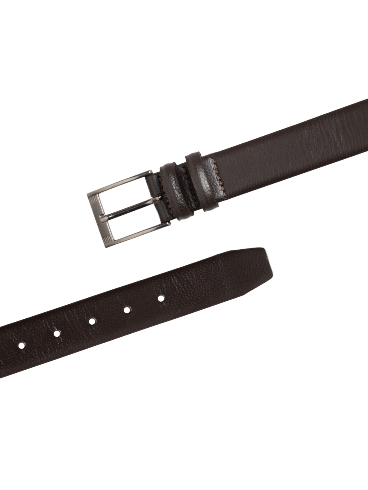 Cinto Masculino Social Em Couro Legítimo Marrom '2 Essential