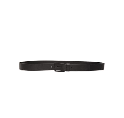 Cinto Médio Masculino E-Leather - Preto