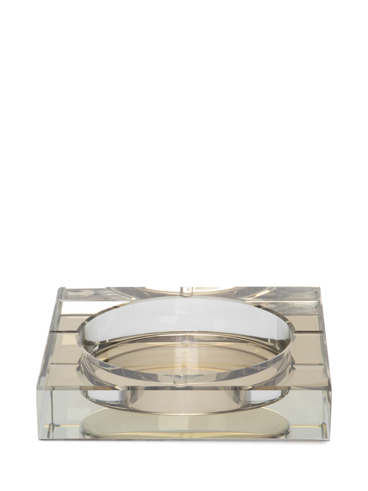 Cinzeiro Quadrado Em Vidro