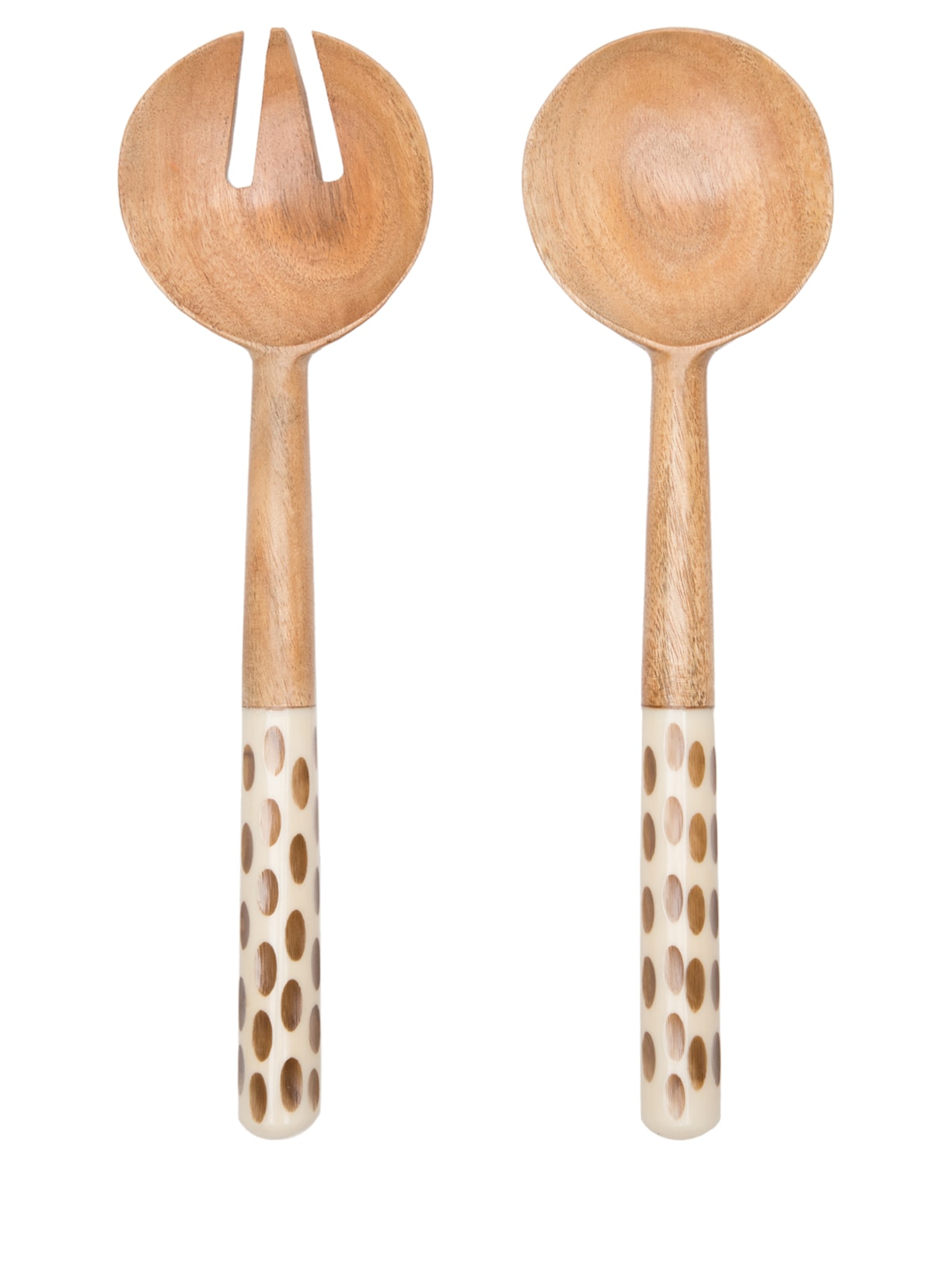 Cj Talher Servir Rustic Wood - Bege