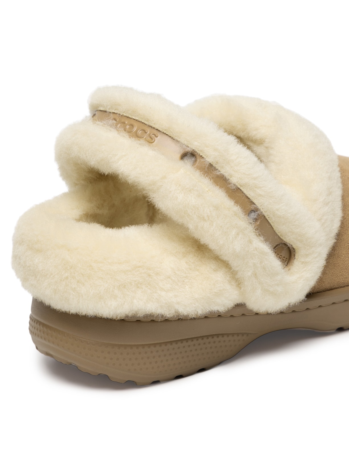 Clog Feminino Unforgettable Vegan Suede – Bege Crocs