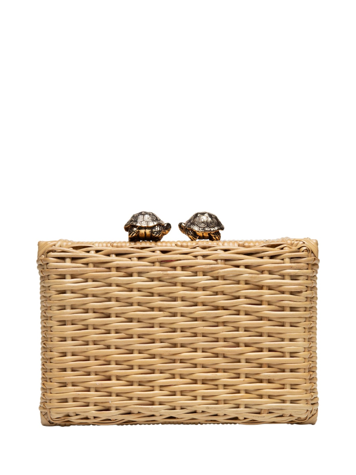 Clutch Feminina Petit Rattan Tartaruga – Bege Waiwai