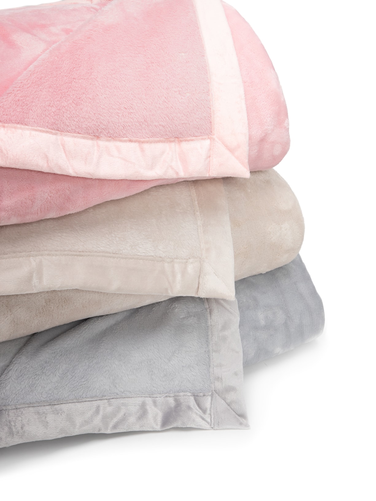 Cobertor Chamonix Queen Bege Blue Gardenia