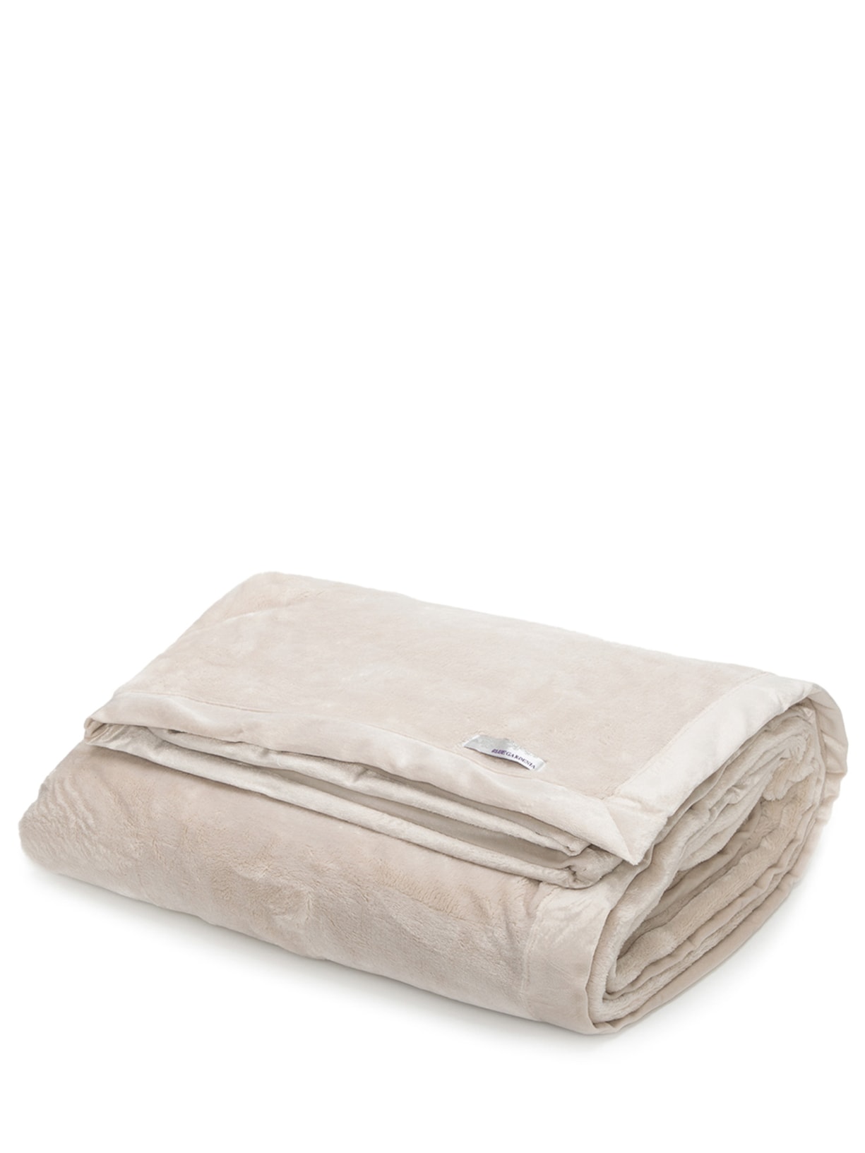 Cobertor Chamonix Queen Bege Blue Gardenia