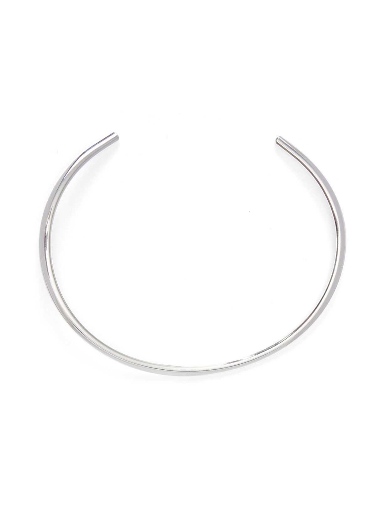 Colar Arco Em Metal - Prata