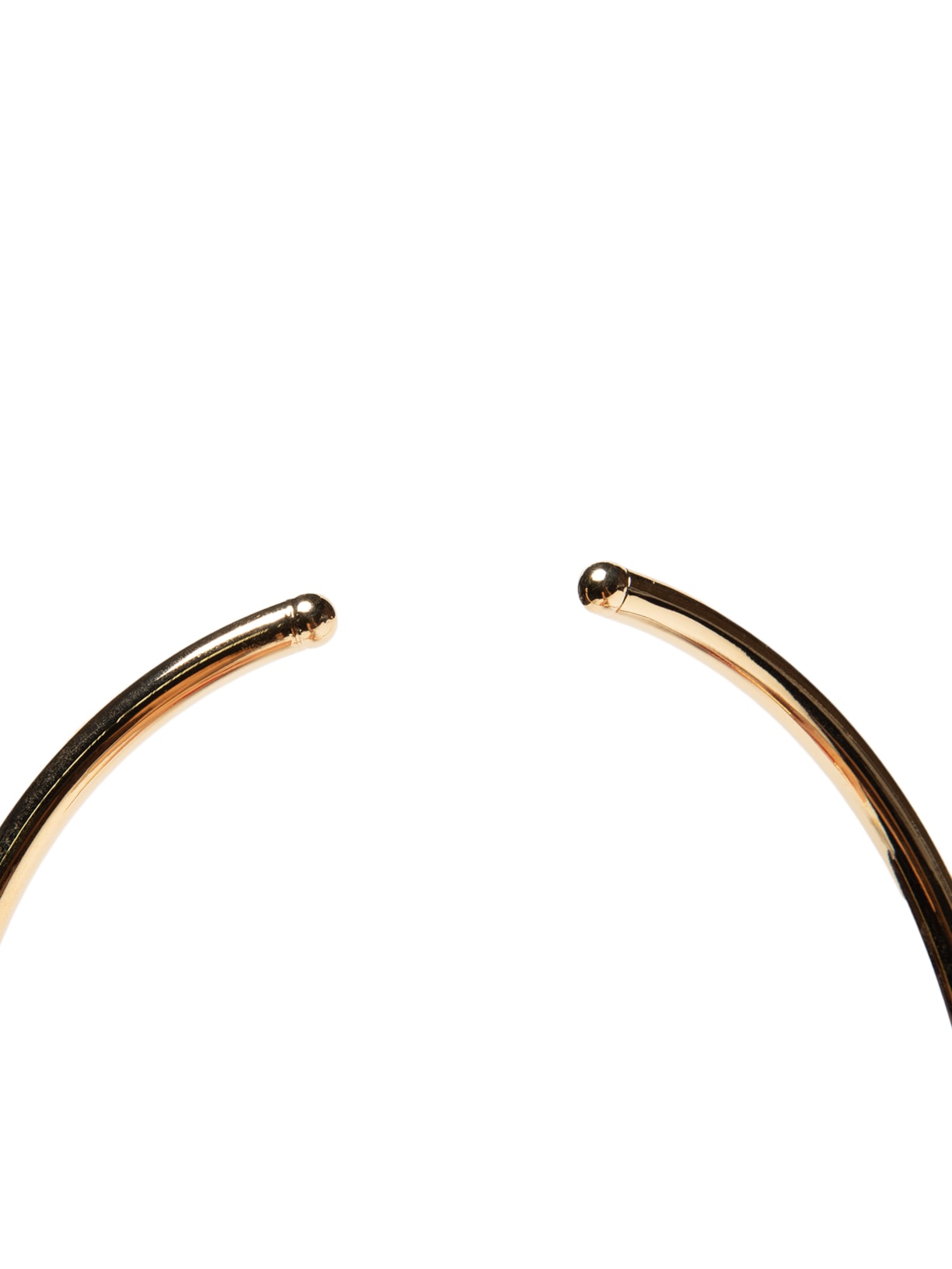 Colar Choker Tubo Metal Dourado Nádia Gimenes
