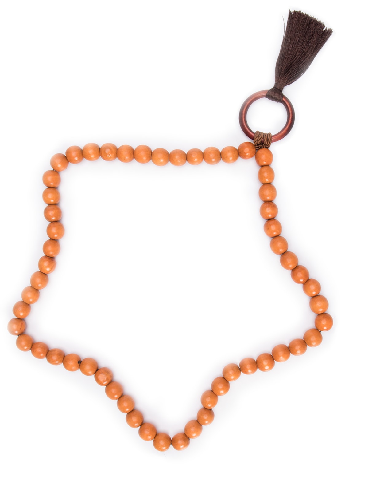 Colar De Mesa Coaraci Em Sementes 1 Peça - Laranja