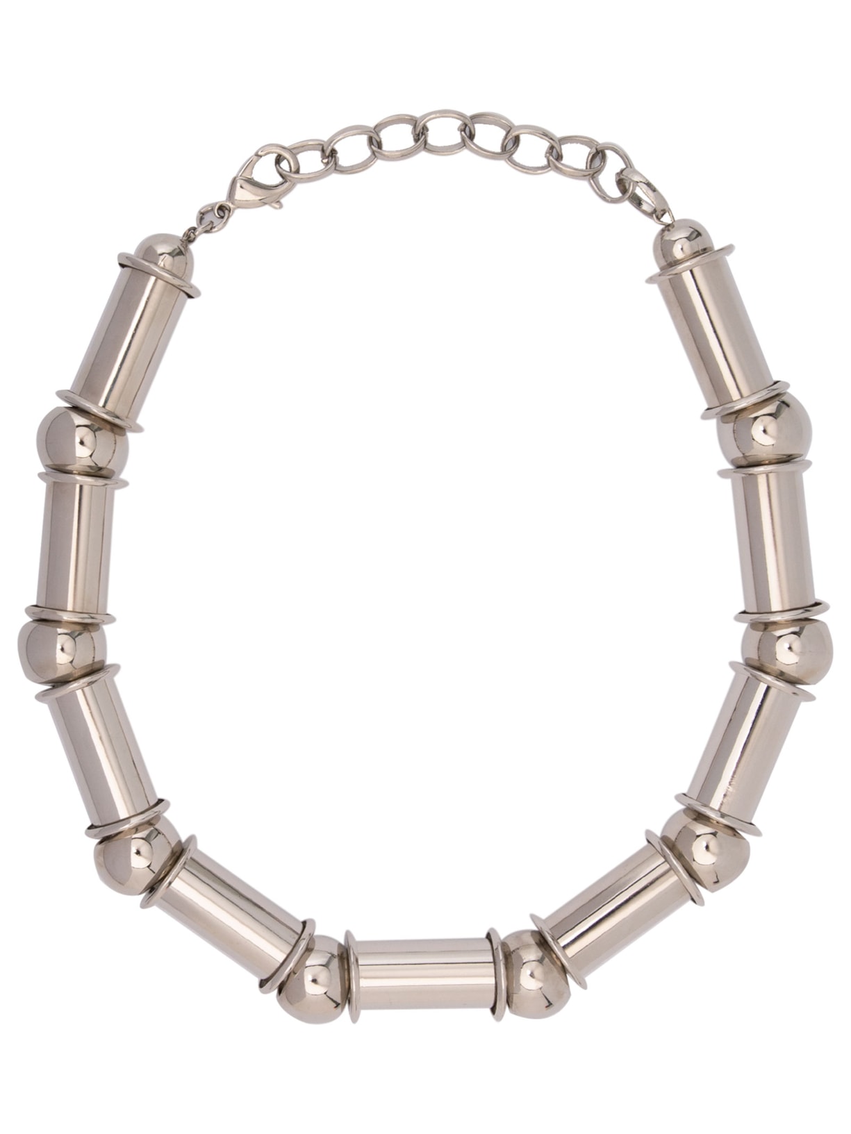 Colar Feminino Afra Em Metal - Prata