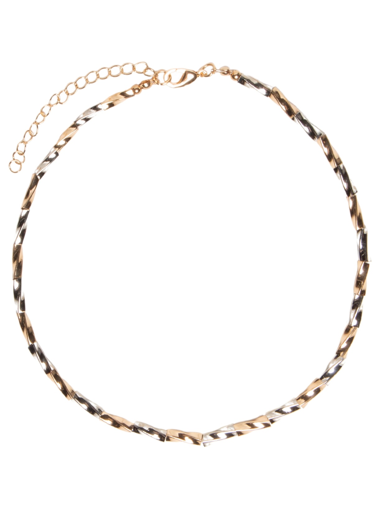Colar Feminino Bicolor - Dourado