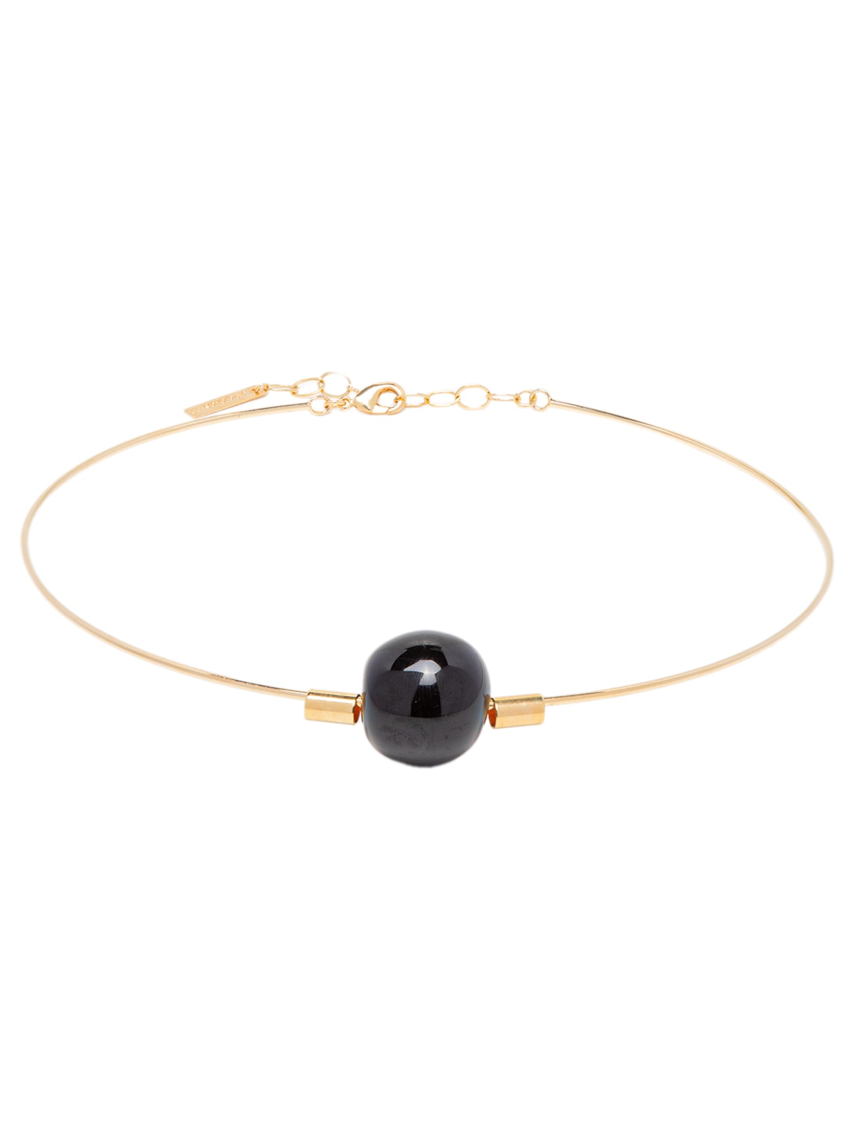 Colar Feminino Cavalcanti Preto - Dourado