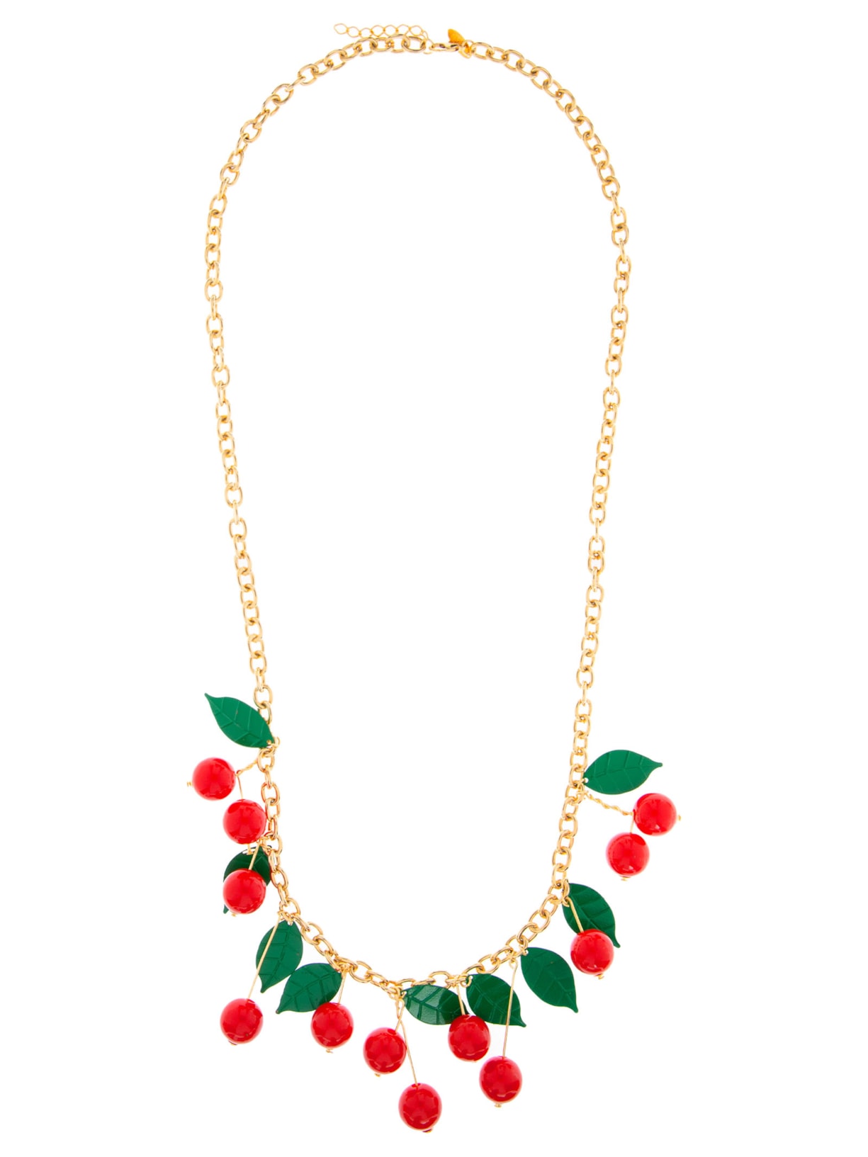 Colar Feminino Cereja - Vermelho