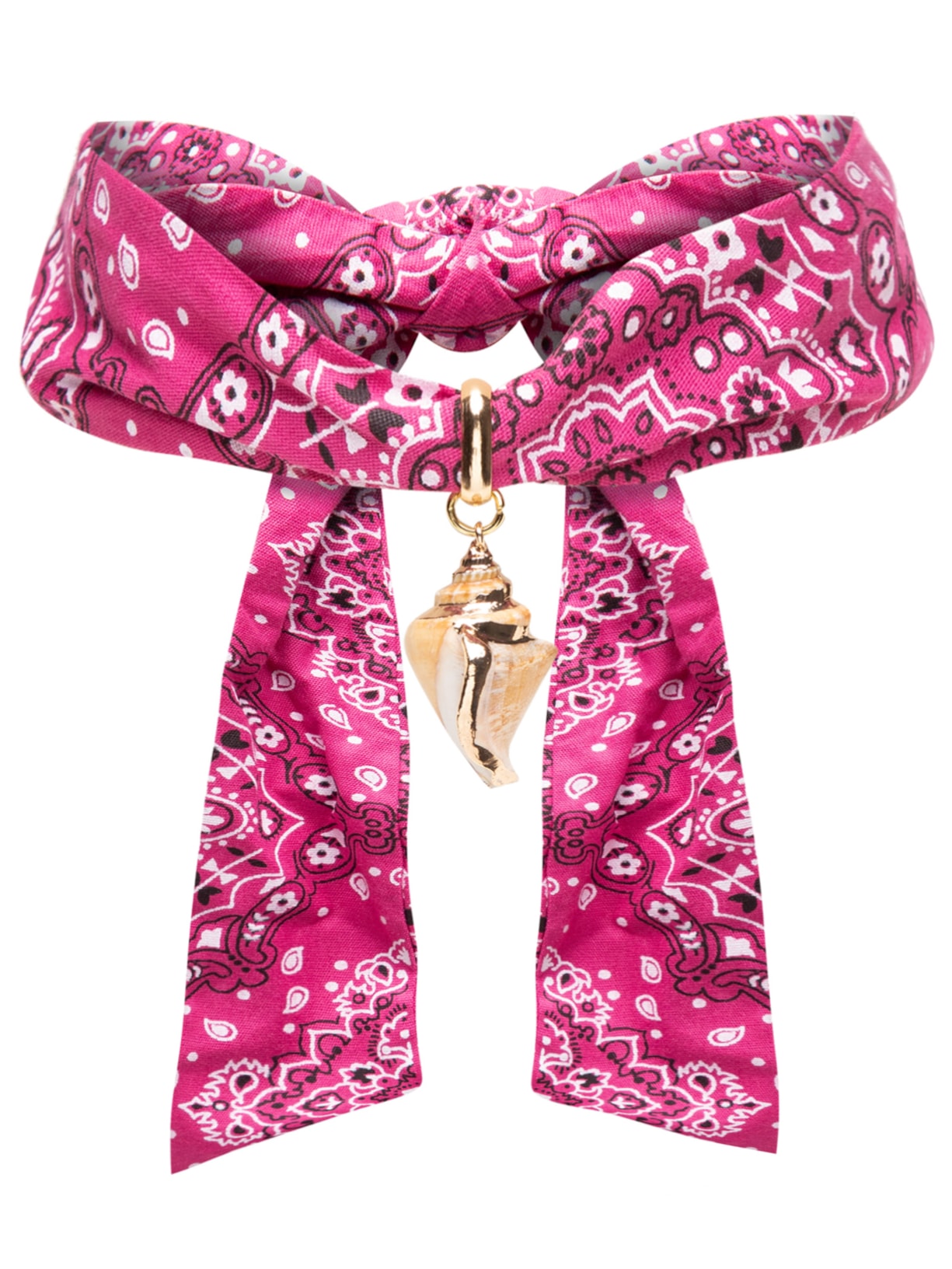 Colar Feminino Chocker Bandana - Rosa