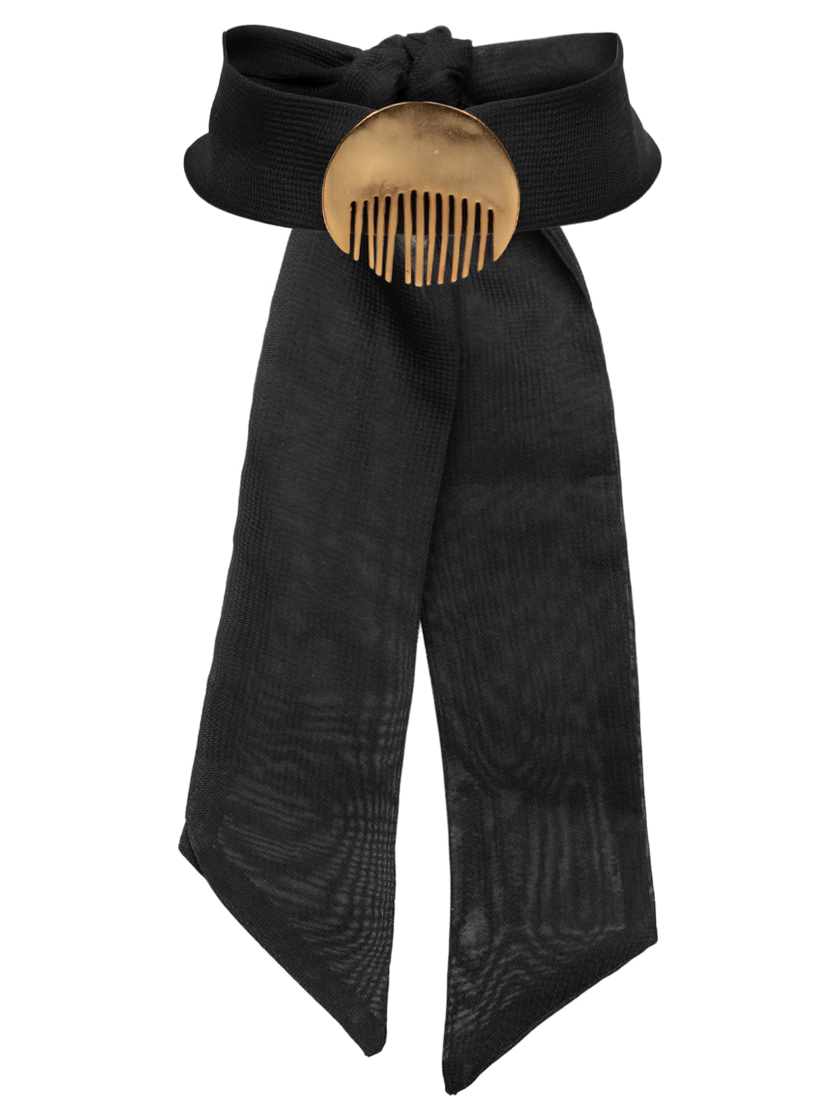 Colar Feminino Chocker Galeria Pingente Santo Rei - Preto