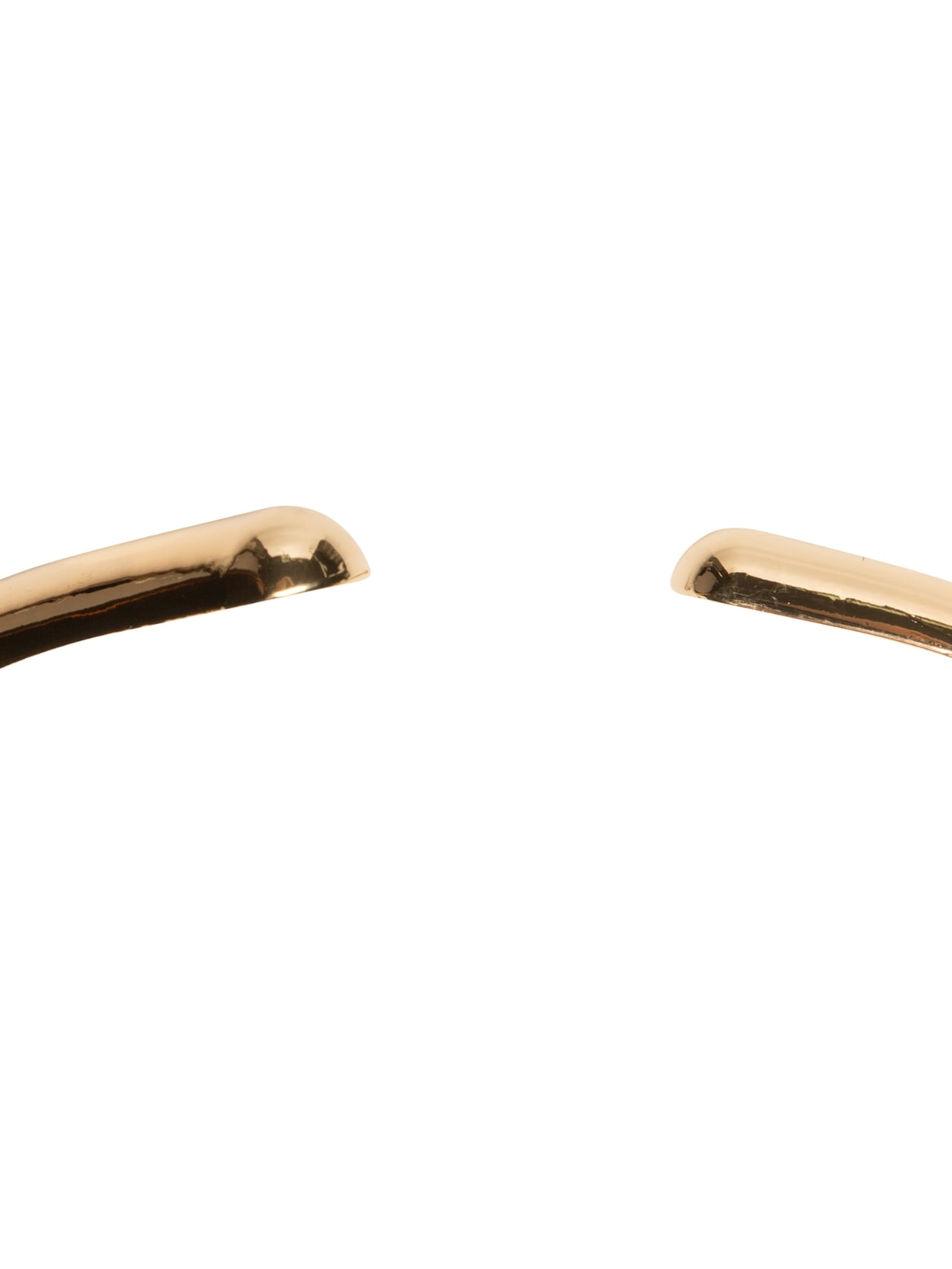 Colar Feminino Choker Assimétrica Dourado Market 33