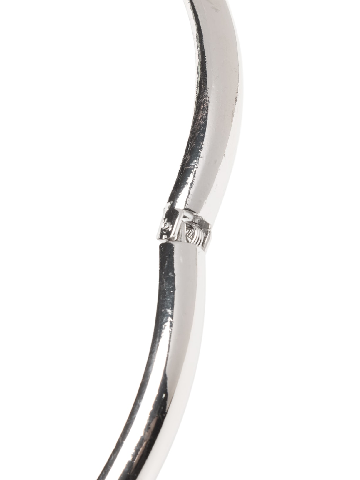 Colar Feminino Choker Assimétrica Prateado Market 33