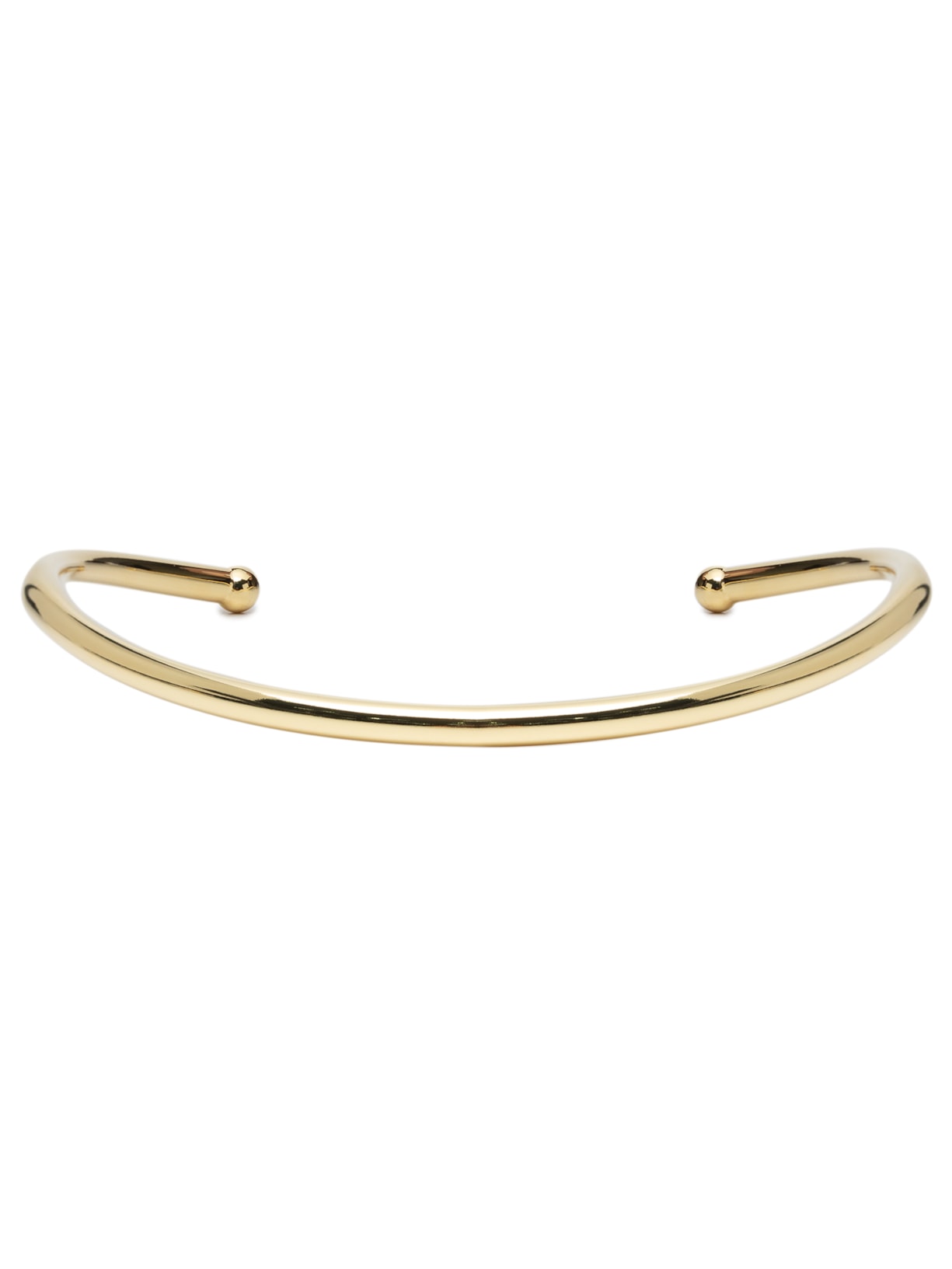 Colar Feminino Choker Bombe Slim - Dourado