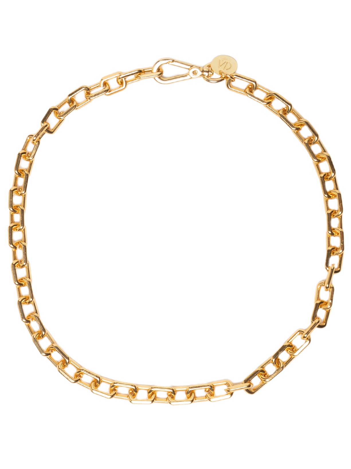 Colar Feminino Choker Cartier Dourado Andressa Delamuta
