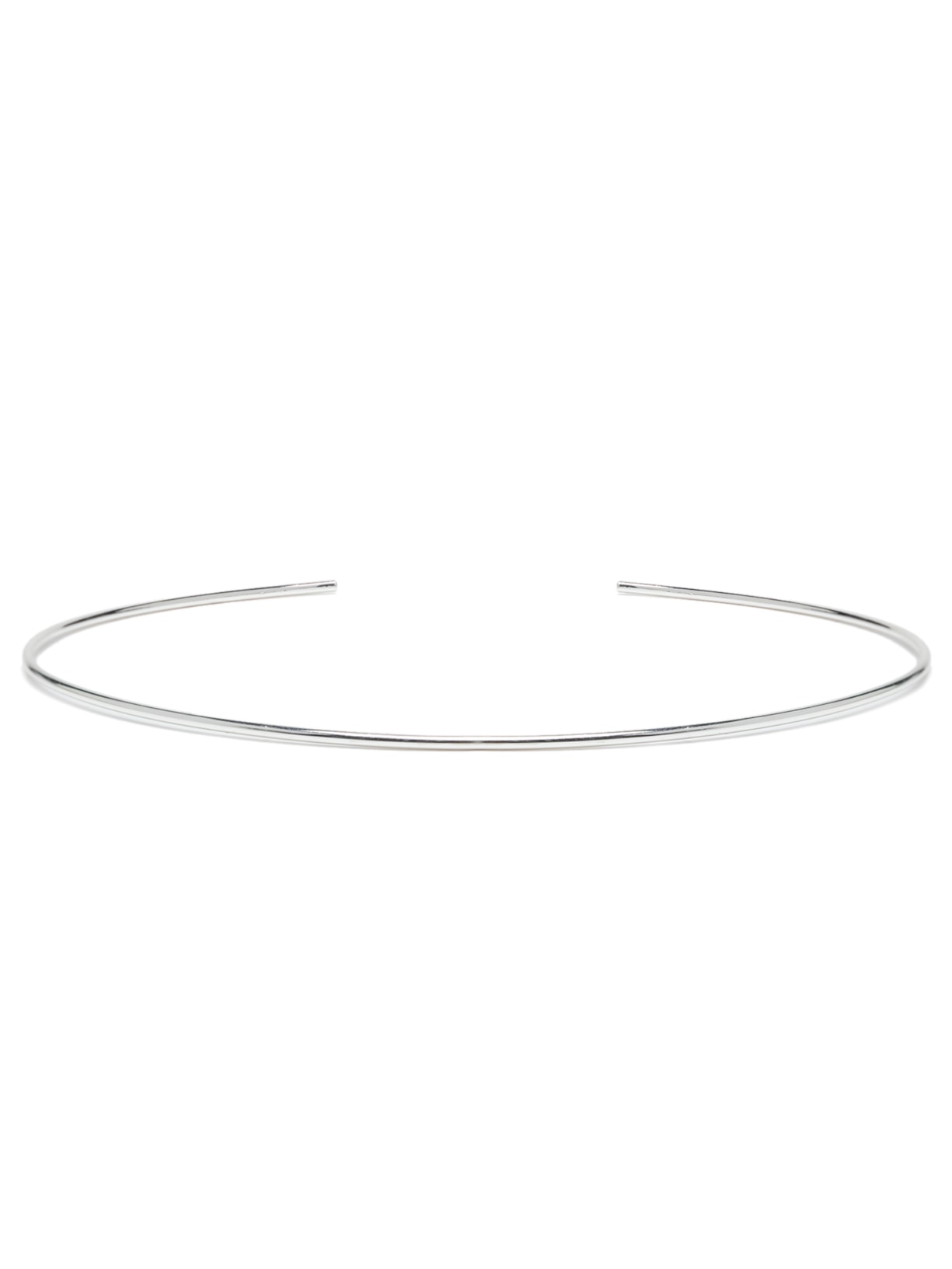 Colar Feminino Choker Fio - Prata