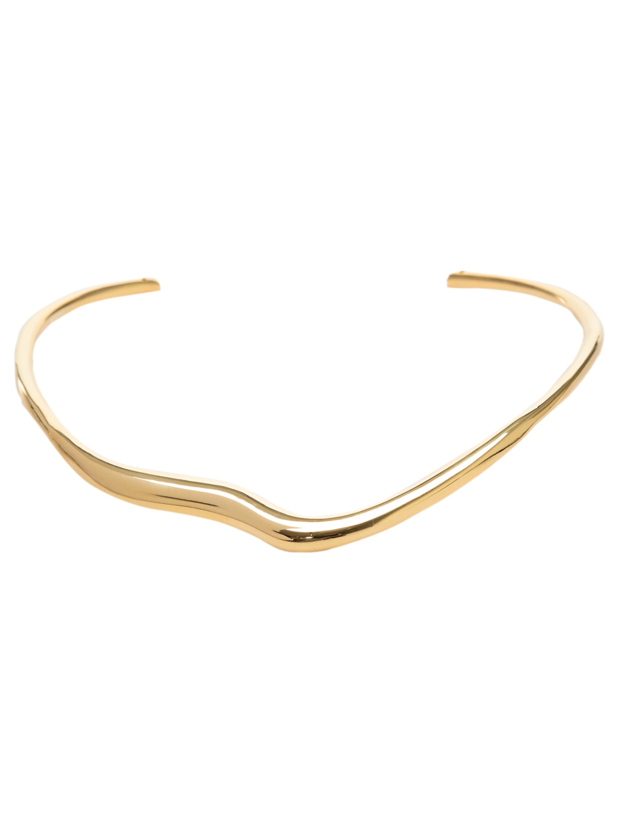 Colar Feminino Choker New Organic - Dourado
