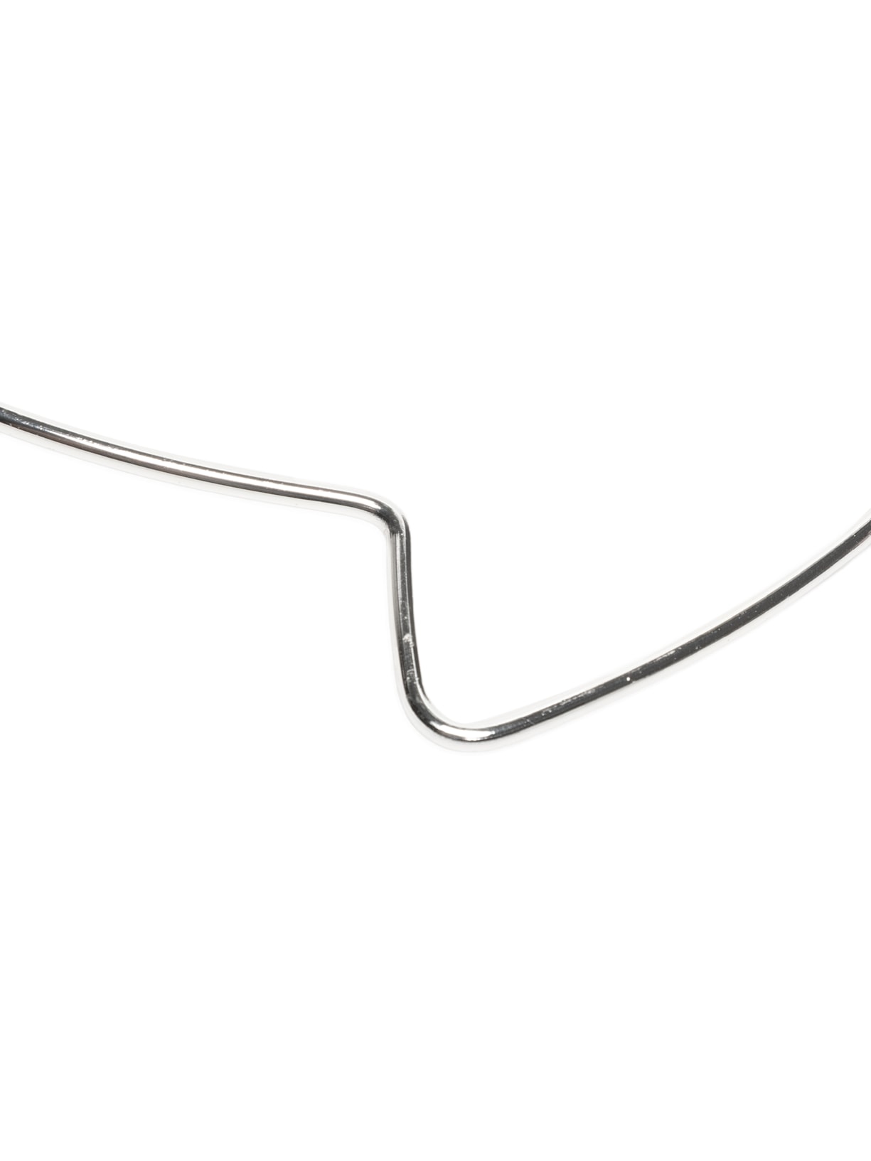 Colar Feminino Choker Ponta Prateado Andressa Delamuta