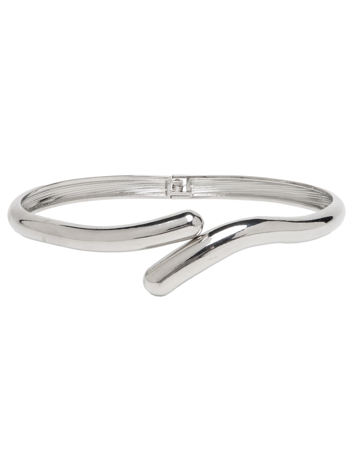 Colar Feminino Choker Prateado Market 33
