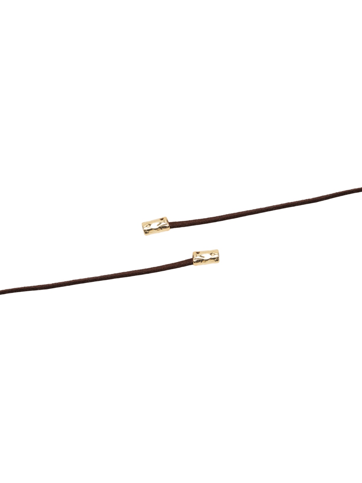 Colar Feminino com Pingentes de Metal Lisos Sienna Dourado Cia Marítima