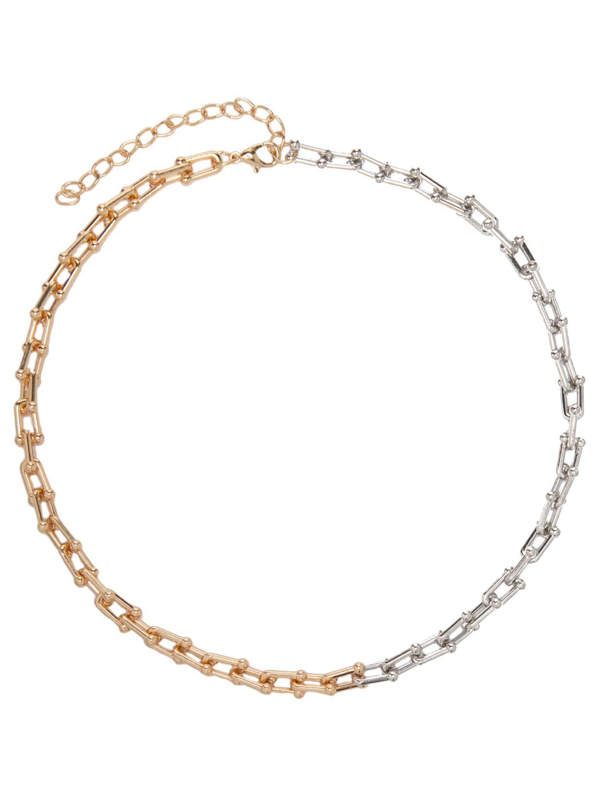 Colar Feminino Corrente Dois Banhos - Dourado
