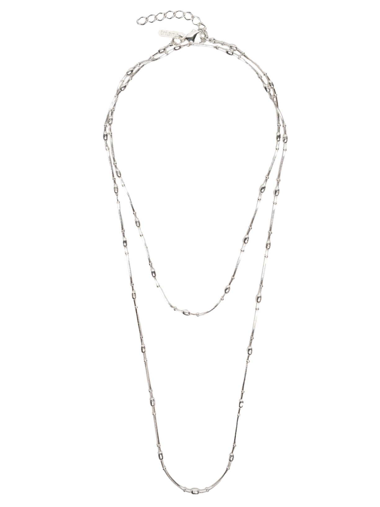 Colar Feminino Corrente Ostra - Prateado