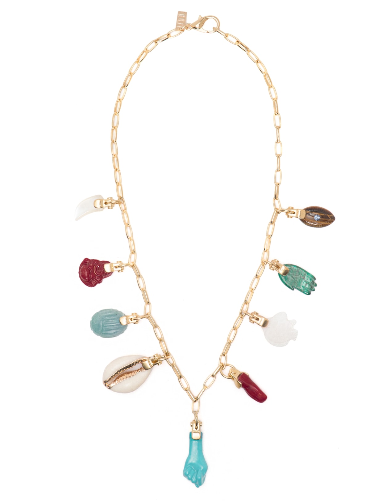 Colar Feminino Cura Em Metal - Ouro