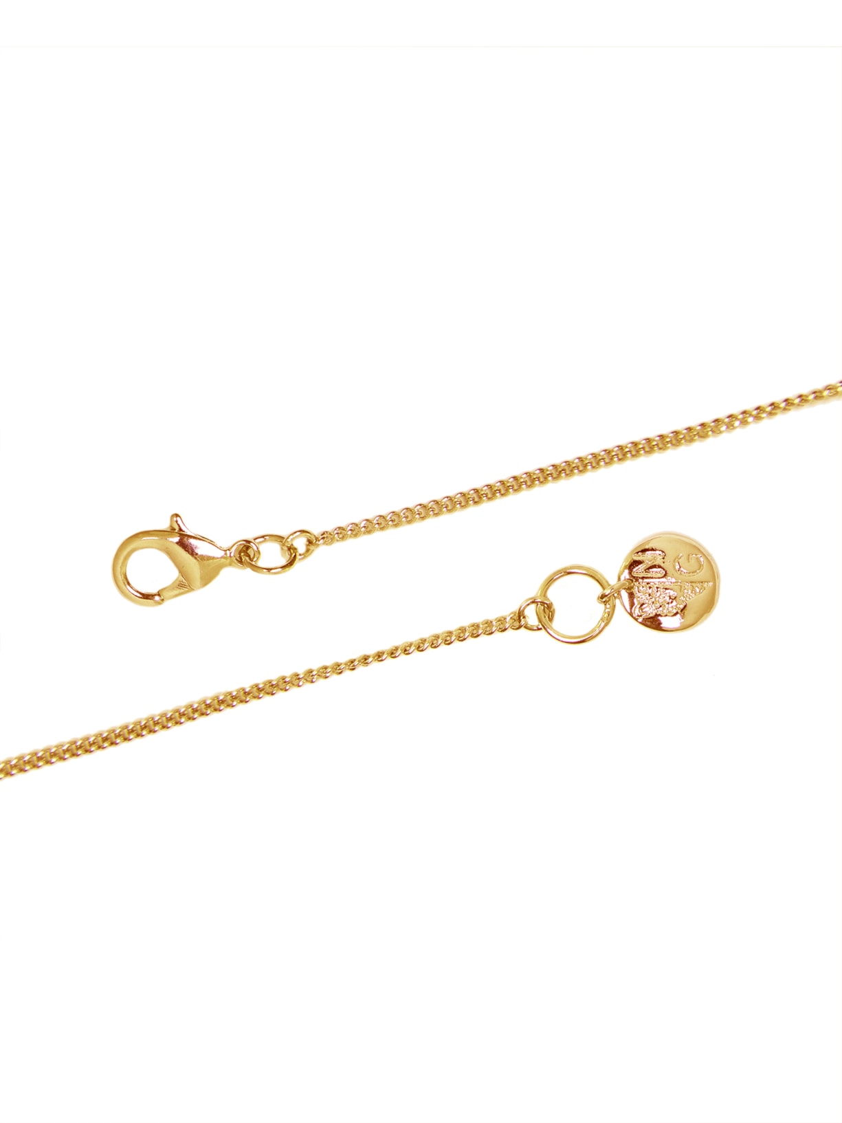 Colar Feminino Curto Ponto De Luz Pedra Branca Dourado Nádia Gimenes