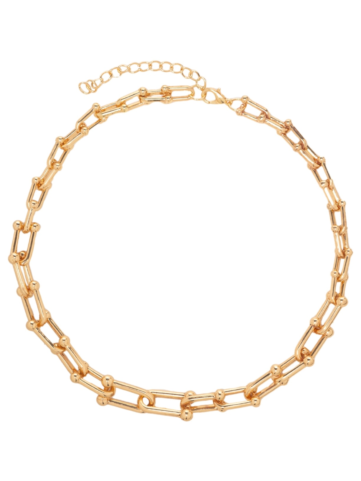 Colar Feminino Elos - Dourado
