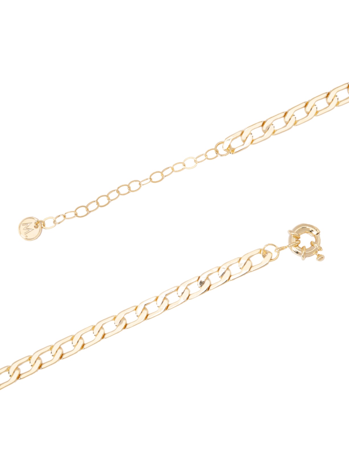 Colar Feminino Elos Eternos Em Metal Dourado  M.loures