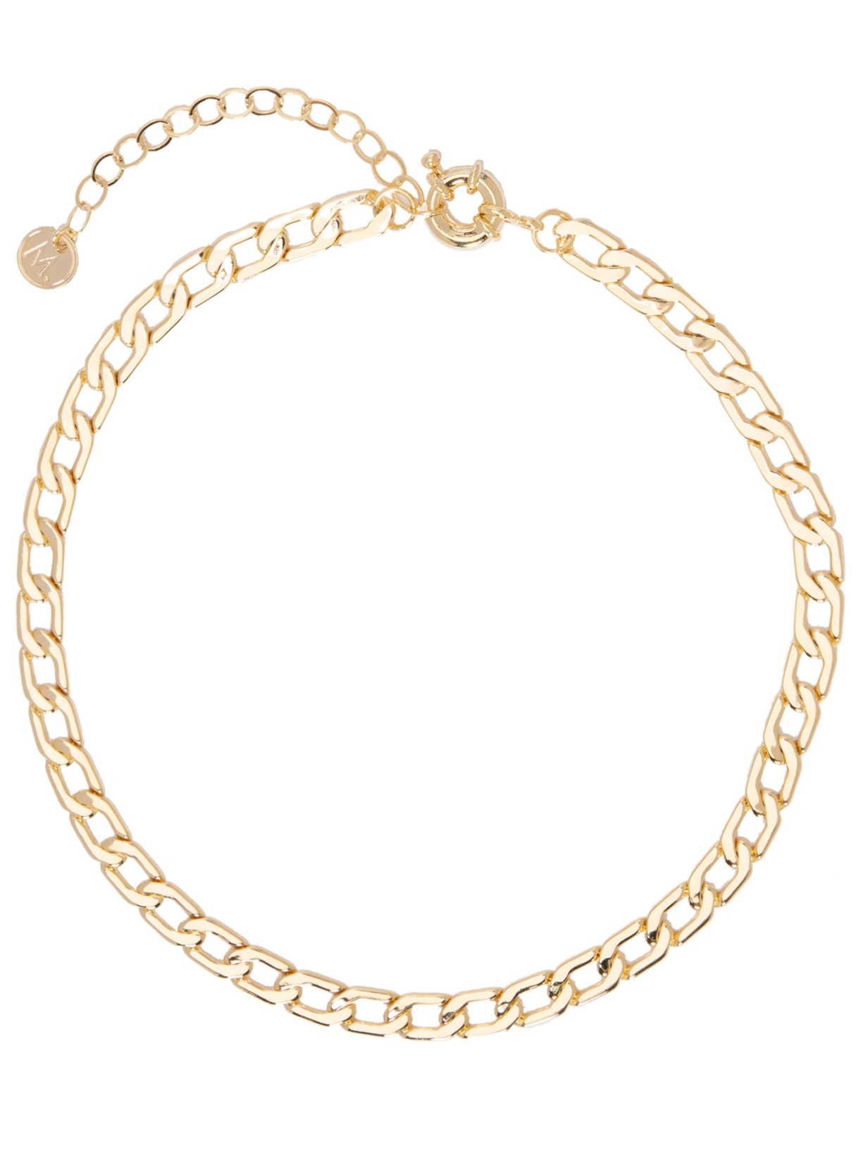 Colar Feminino Elos Eternos Em Metal Dourado  M.loures
