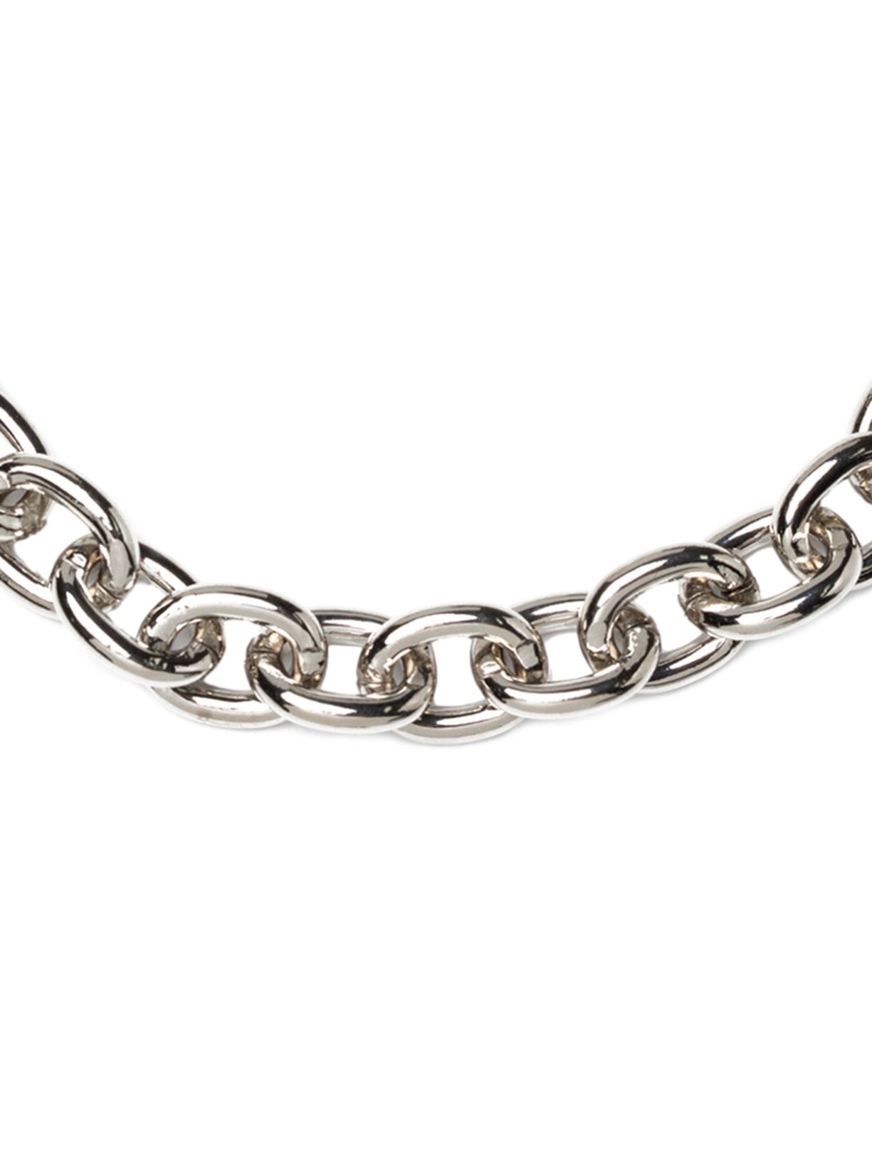 Colar Feminino Elos Luxo Prata Lilac