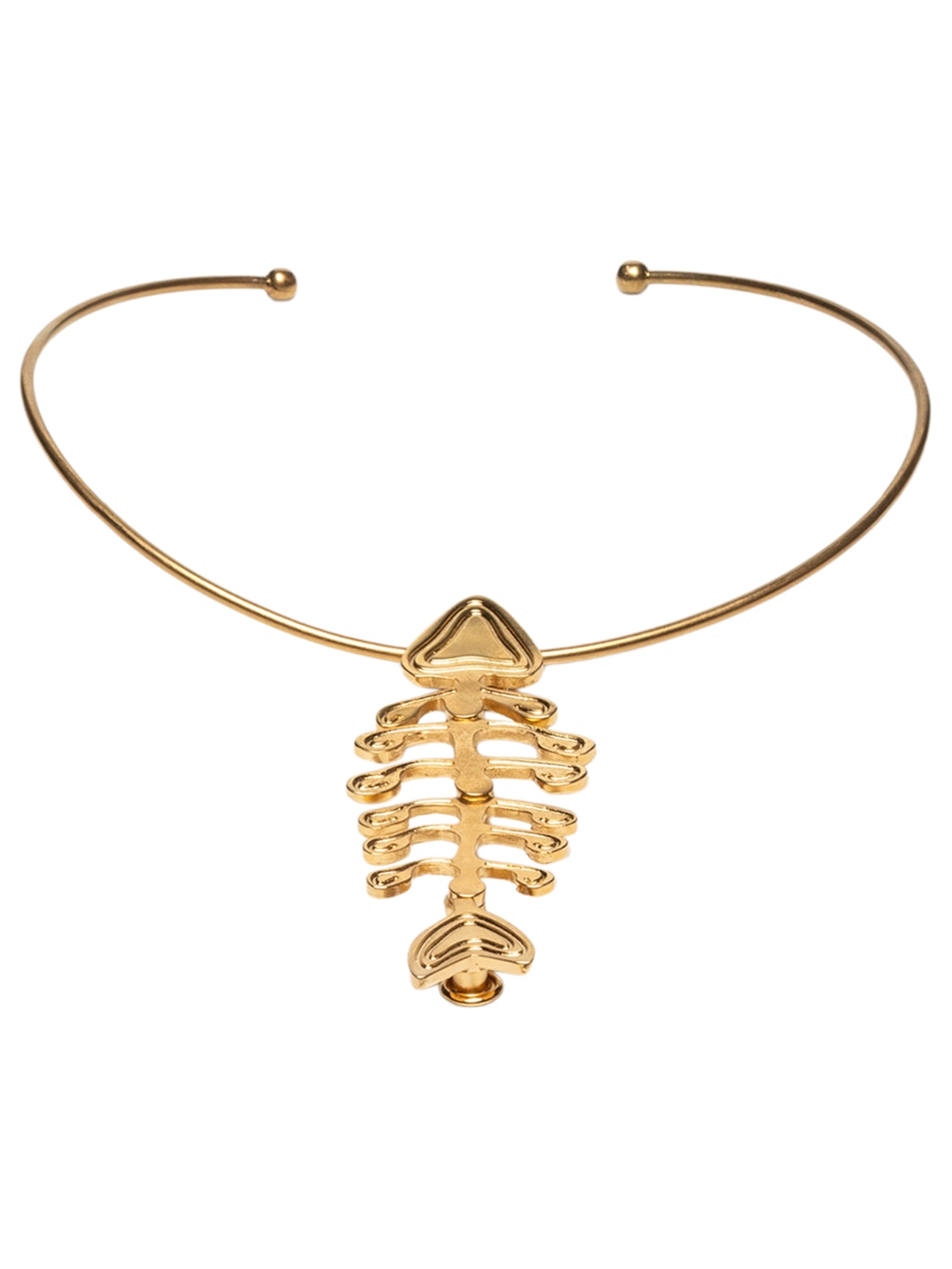 Colar Feminino Escama - Dourado