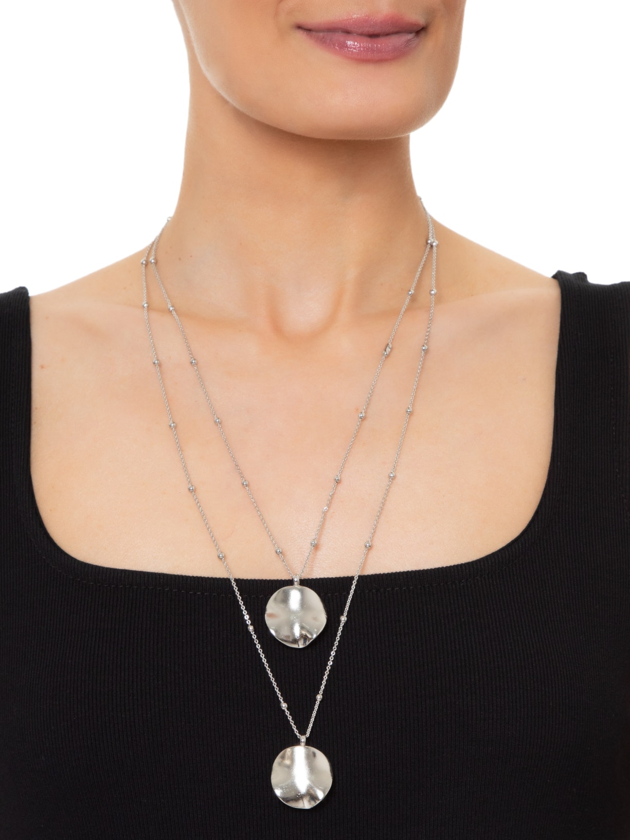 Colar Feminino Escapulário Chamego Prata Nádia Gimenes