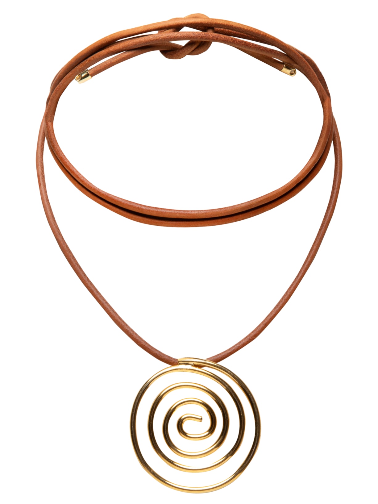 Colar Feminino Espiral - Dourado