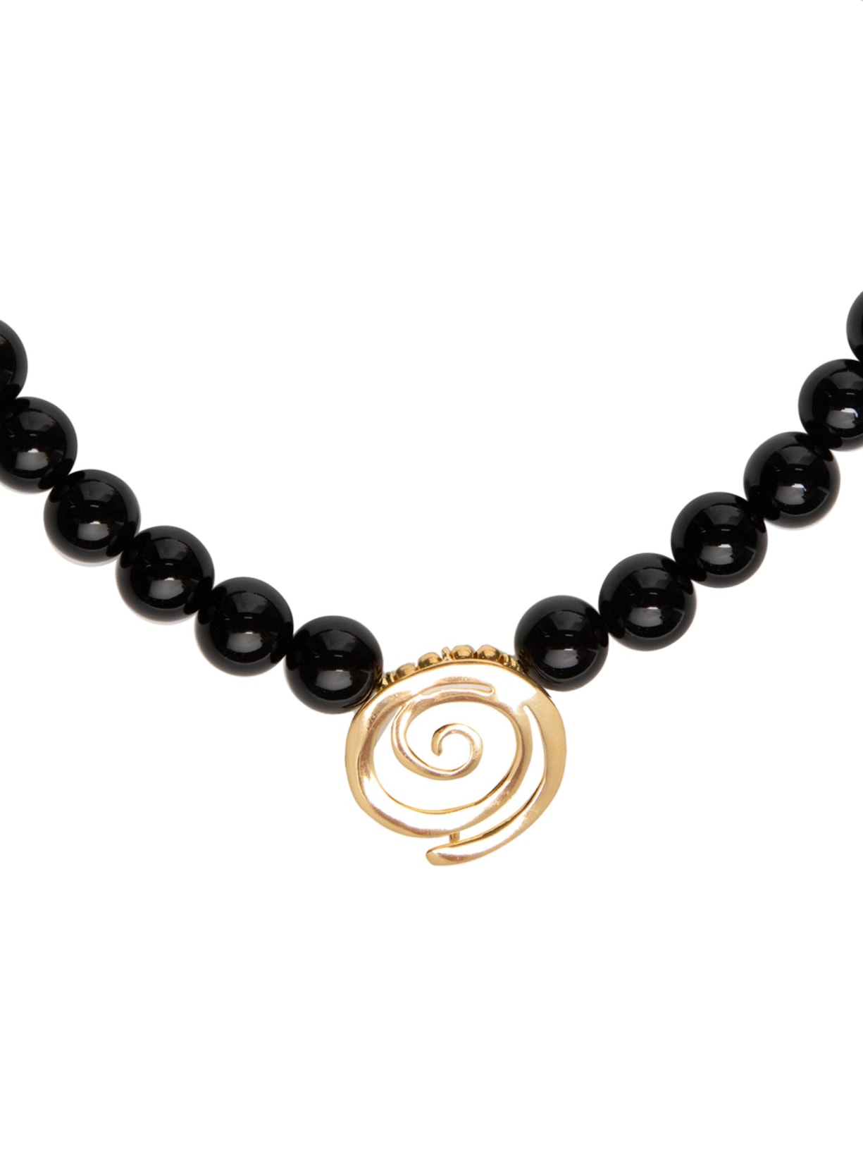 Colar Feminino Espiral Preto Luiza Dias 111