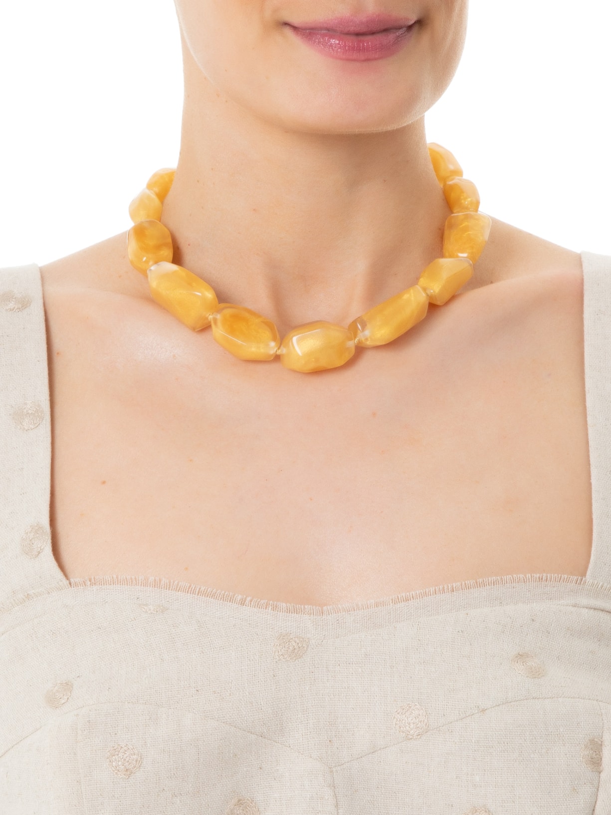 Colar Feminino Esther Dourado Lool