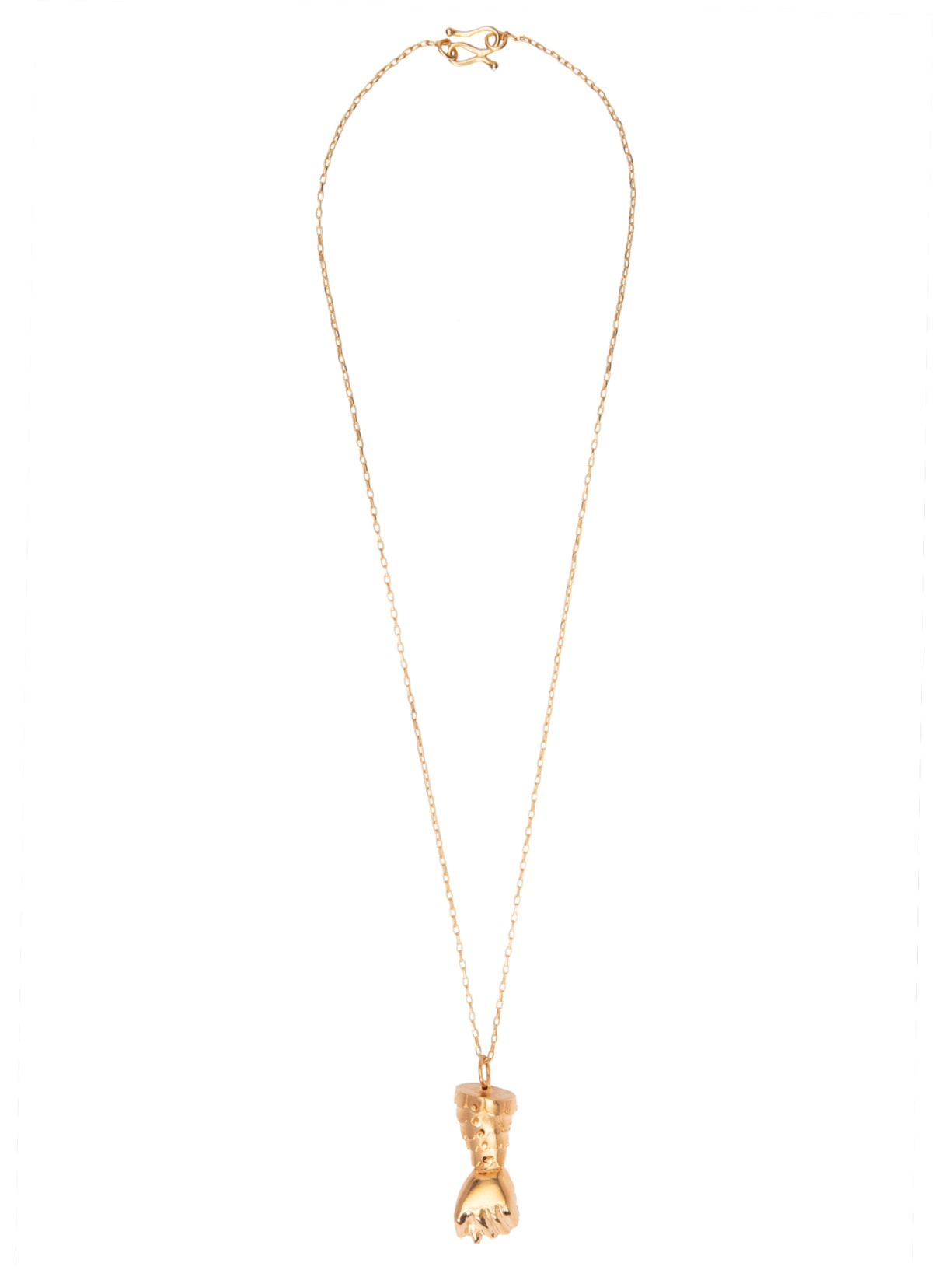 Colar Feminino Figa Articulada - Dourado