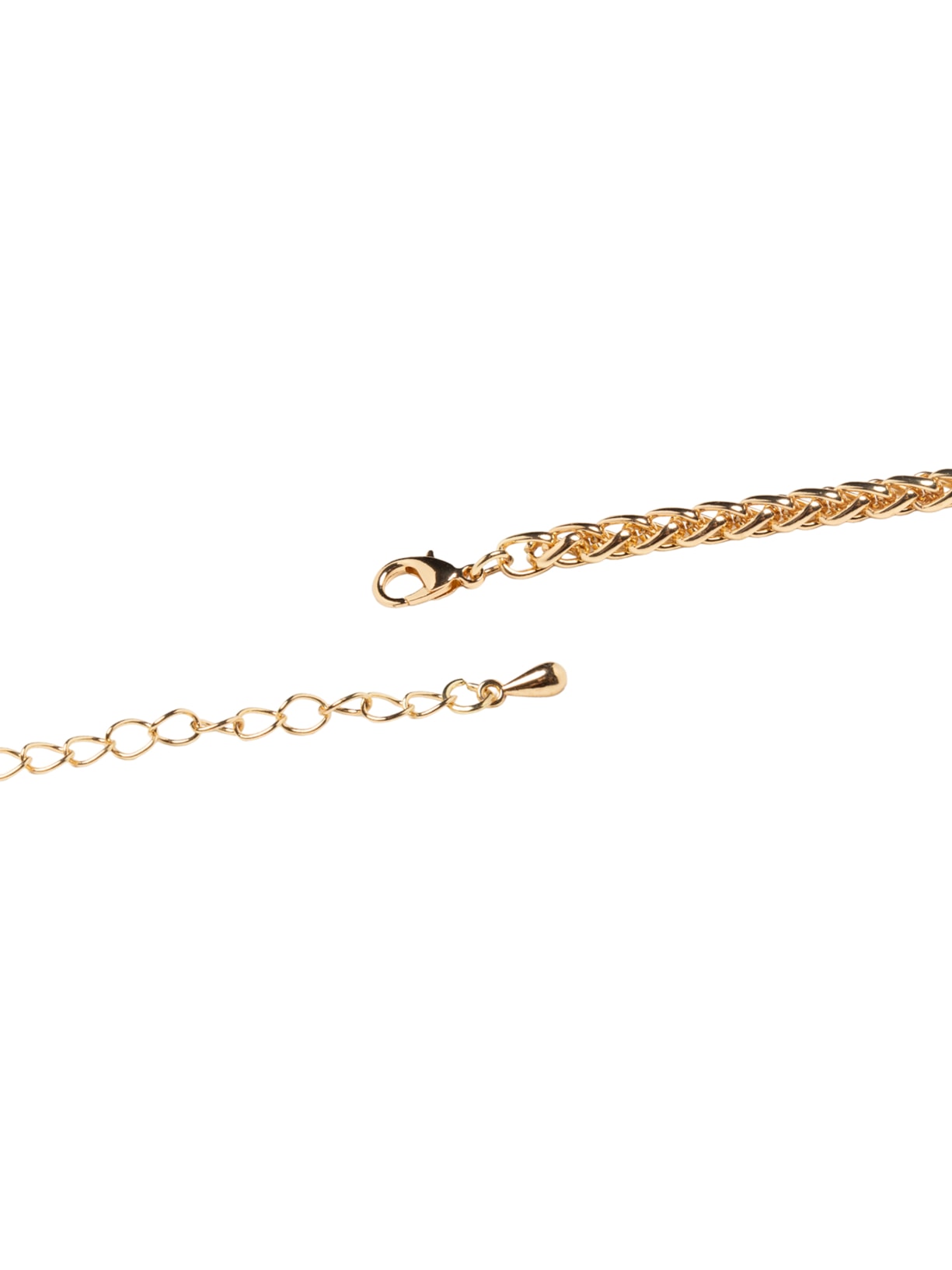 Colar Feminino Franjas Dourado Market 33