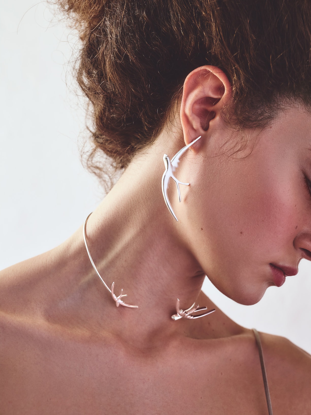 Colar Feminino Gargantilha Dora Prata Triana