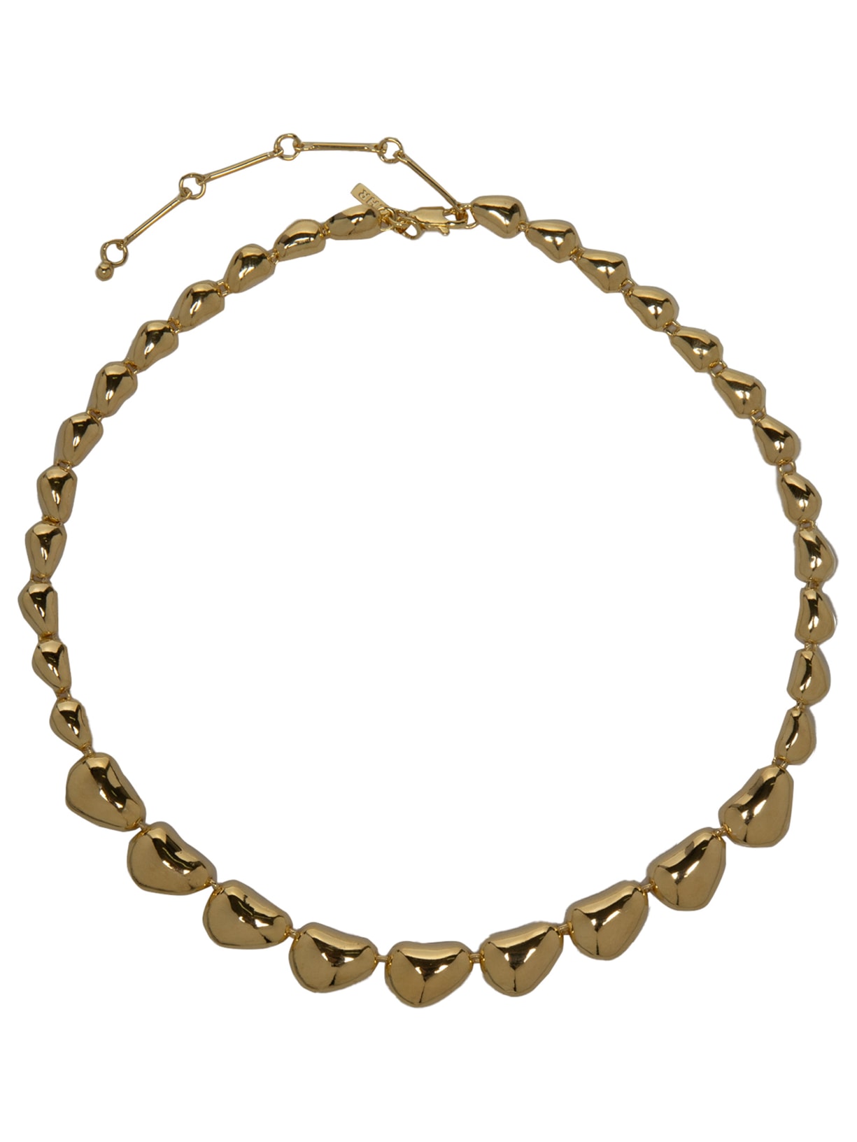 Colar Feminino Gargantilha Dual Dourado Vehr