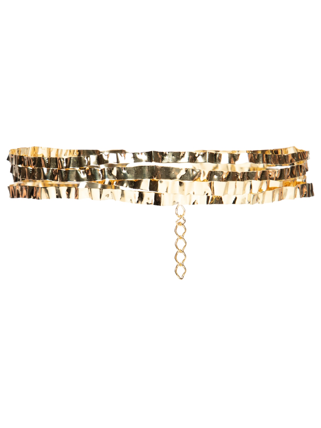 Colar Feminino Gargantilha Sevilha Dourado Triana