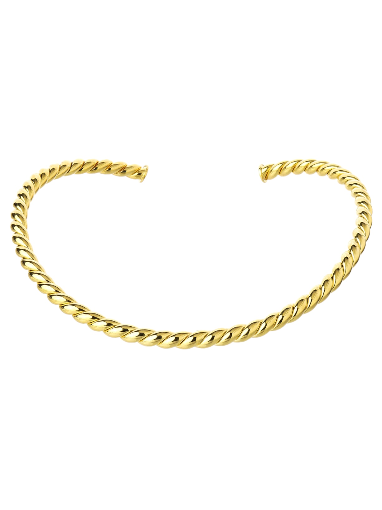 Colar Feminino Gargantilha Waves - Dourado