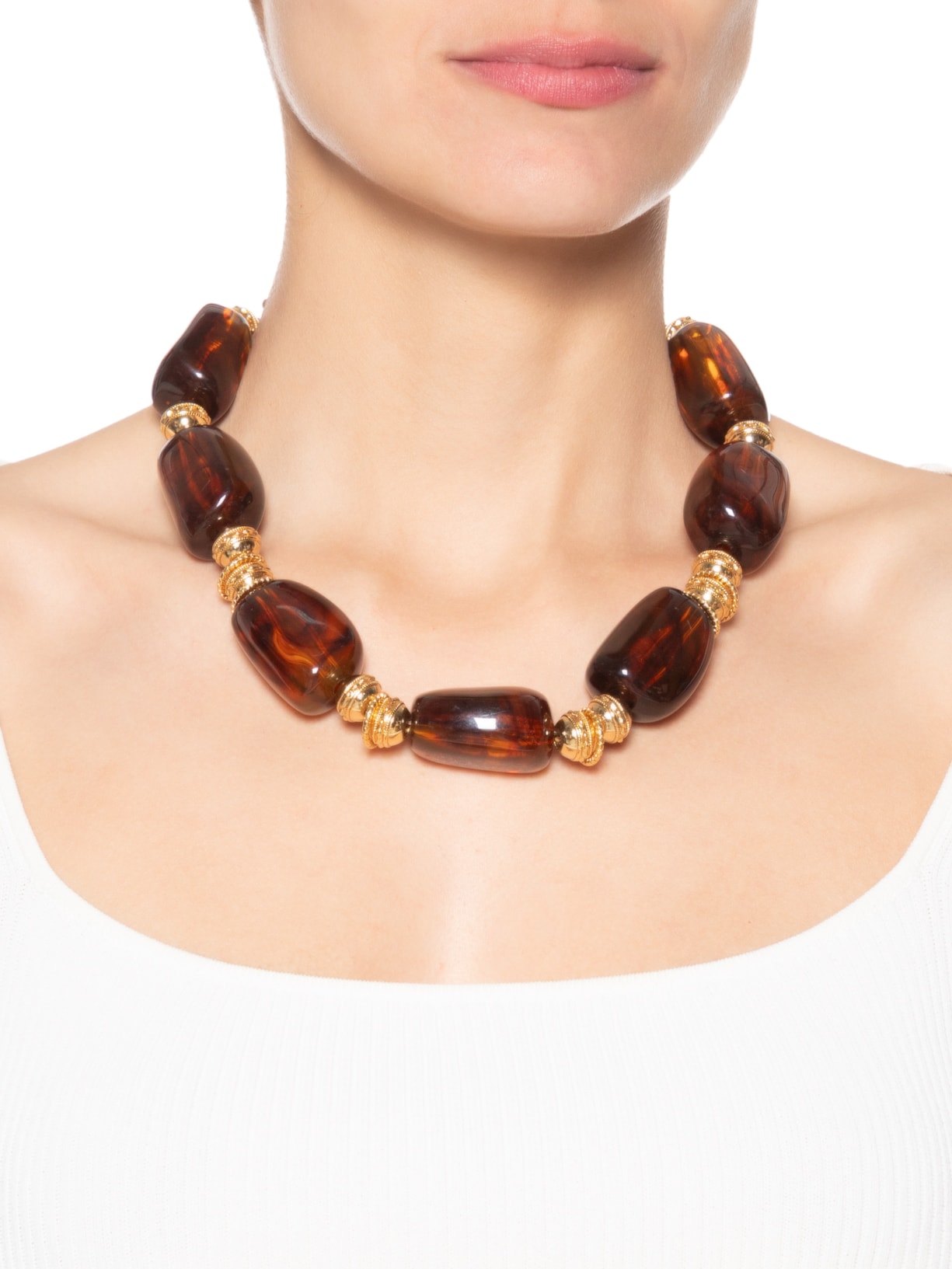 Colar Feminino Isis Marrom Iorane