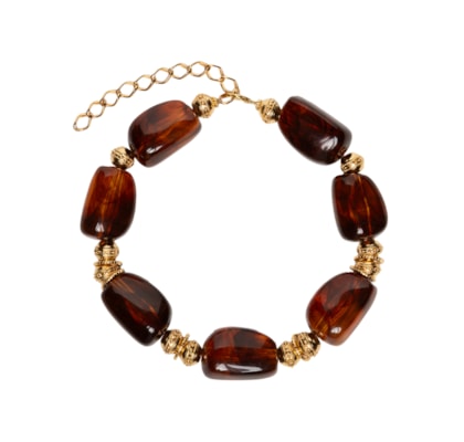 Colar Feminino Isis - Marrom