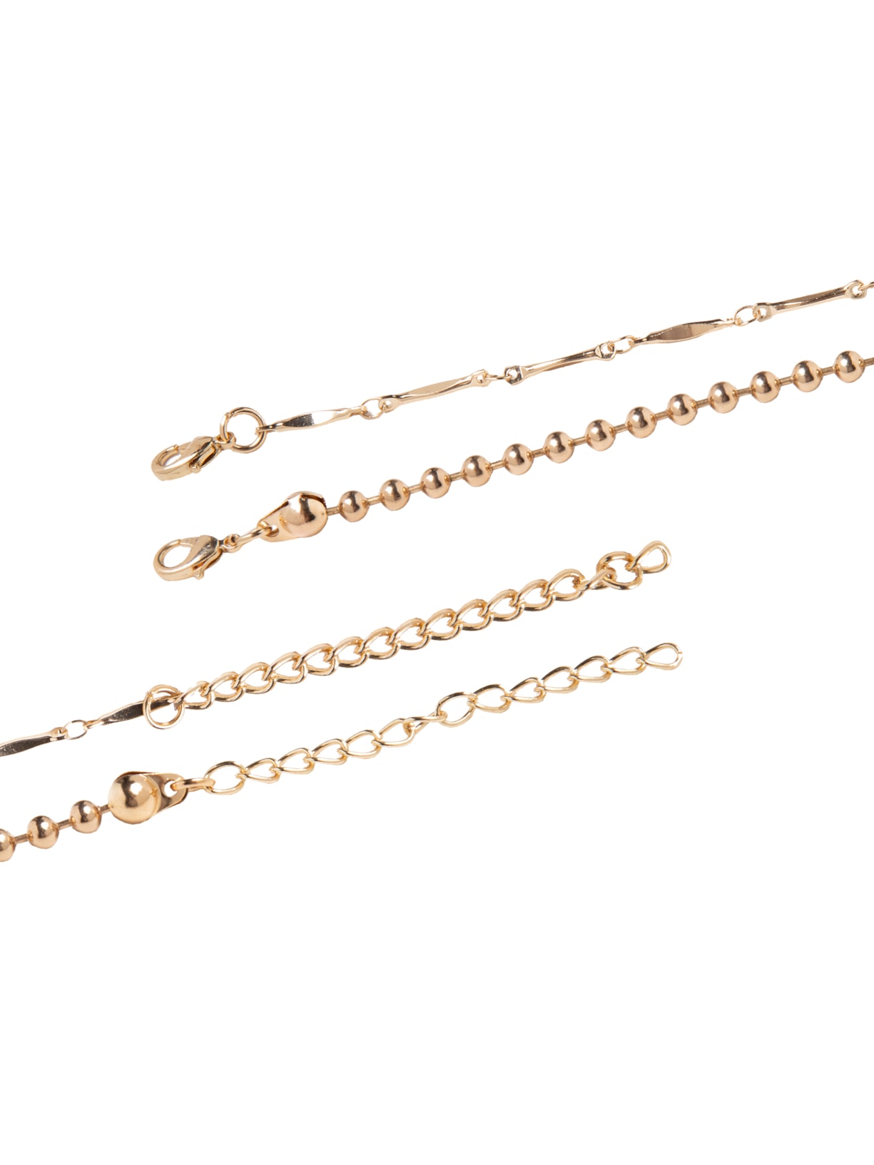 Colar Feminino Kit Sol E Lua Dourado Market 33