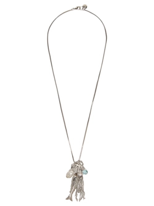 Colar Feminino Longo Mare Boho - Prata
